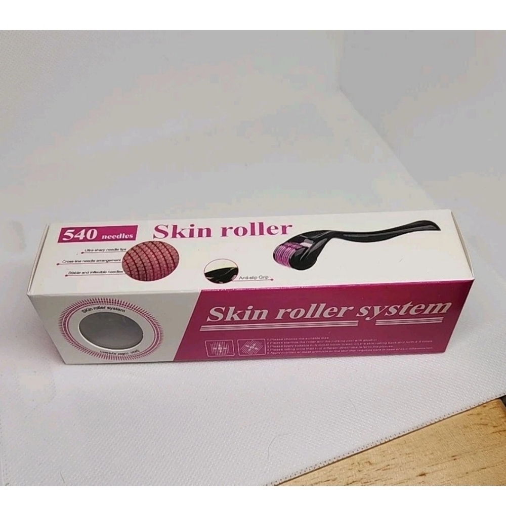 Derma Micro Needle Roller Titanium Diamond 540 Needles-Wrinkles, Srs100 (276)